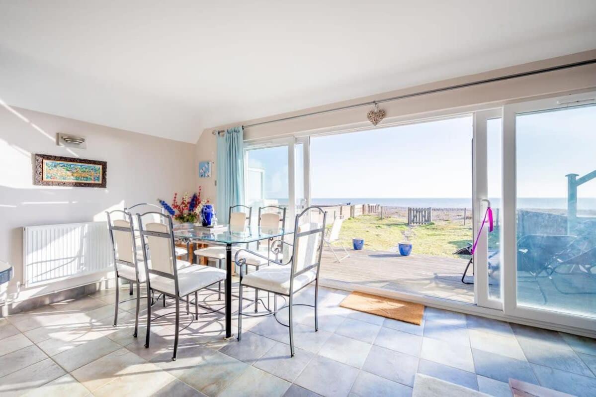 Villa Family Haven By The Waves Direct Beach Access Pevensey Exterior foto