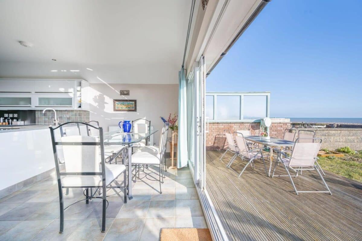 Villa Family Haven By The Waves Direct Beach Access Pevensey Exterior foto