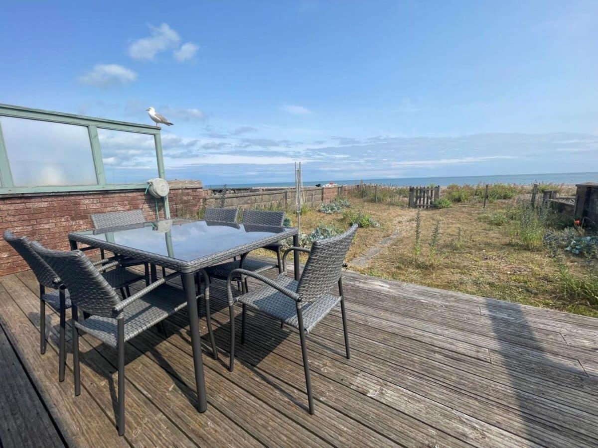 Villa Family Haven By The Waves Direct Beach Access Pevensey Exterior foto